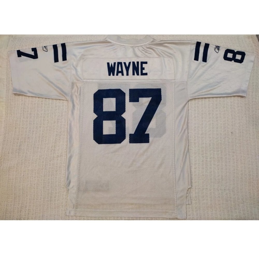 Reebok On Field Indianapolis Colts Superbowl XLIV Pierre Garcon #85 Jersey Sz M